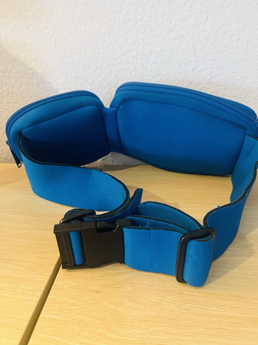 Vintage Case Logic Neon Logo Belt Bag Fanny Pack 80s 90s Retro