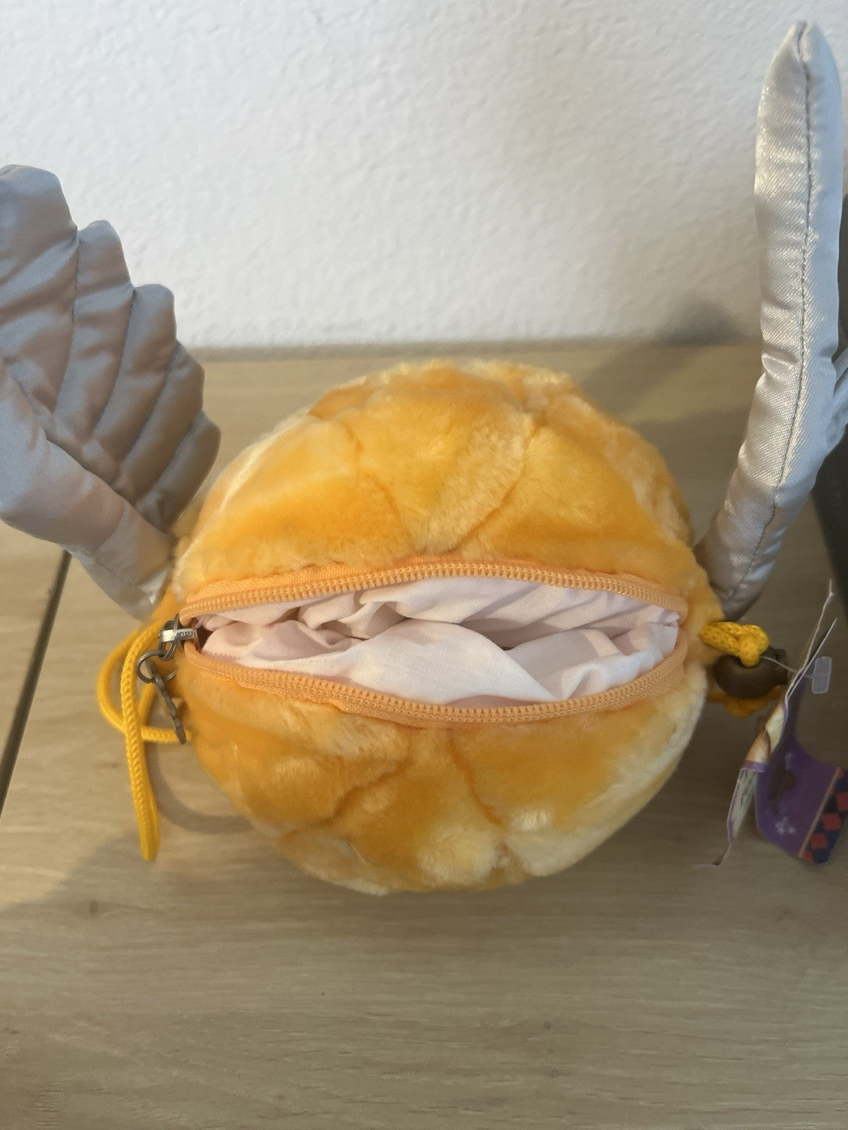 Harry Potter Golden Snitch Plush Handbag Purse w/ Tags 2000 Warner Vintage Rare