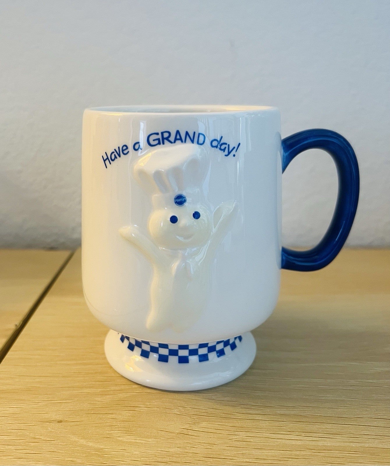 Pillsbury Doughboy Mug Tree Set 2004 Simson Giftware w/ 4 Mugs New In Box